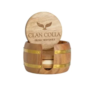 Ahascragh Distillery Clan Colla Coaster Set