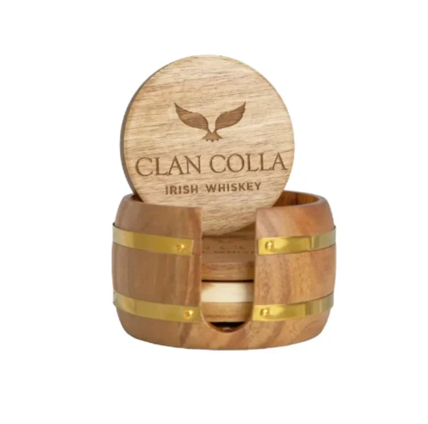 Ahascragh Distillery Clan Colla Coaster Set